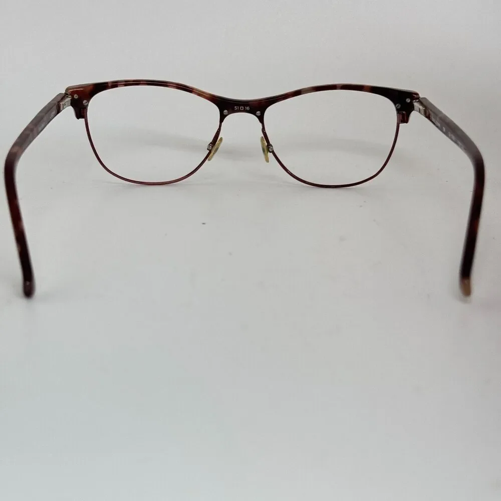 Cole Haan CH 1008 Eyeglasses Eggplant Tortoise‎ 51-16-135 H15261